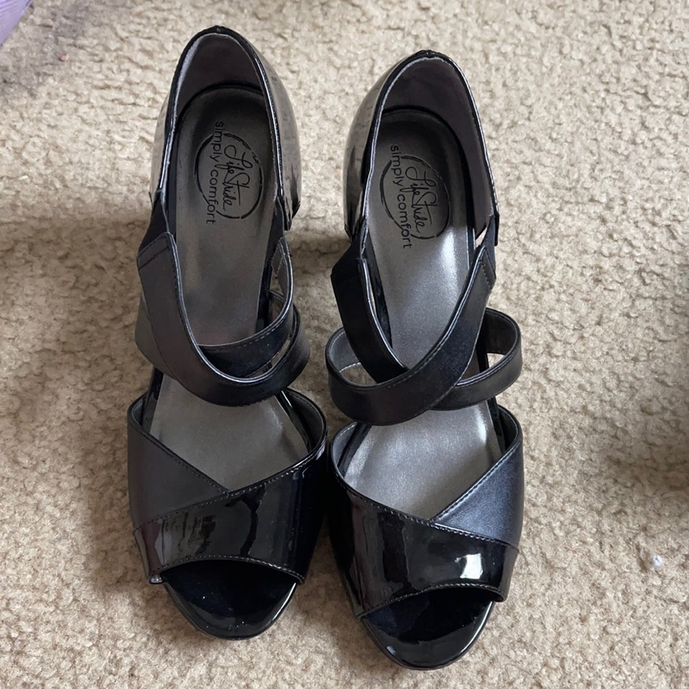 Black heels